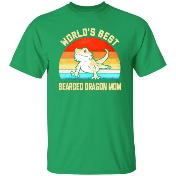 World’s Best Bearded Dragon Mom Vintage T-Shirts, Long Sleeve, Hoodies