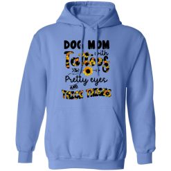 Sunflowers Dog Mom With Tattoos Pretty Eyes And Thick Thighs T Shirts, Hoodies, Long Sleeve