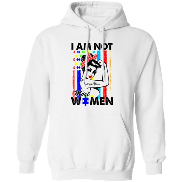 I’m Not Most Women I’m A Autism Mom American Puzzle Flag T Shirts, Hoodies, Long Sleeve