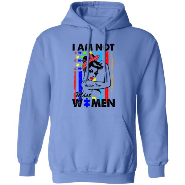 I’m Not Most Women I’m A Autism Mom American Puzzle Flag T Shirts, Hoodies, Long Sleeve