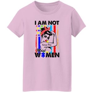 I’m Not Most Women I’m A Autism Mom American Puzzle Flag T Shirts, Hoodies, Long Sleeve