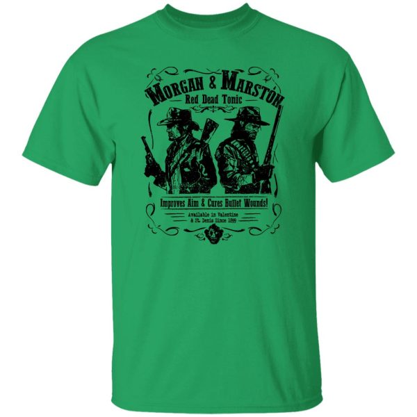 Morgan & Marston Red Dead Tonic T Shirts, Hoodies, Long Sleeve