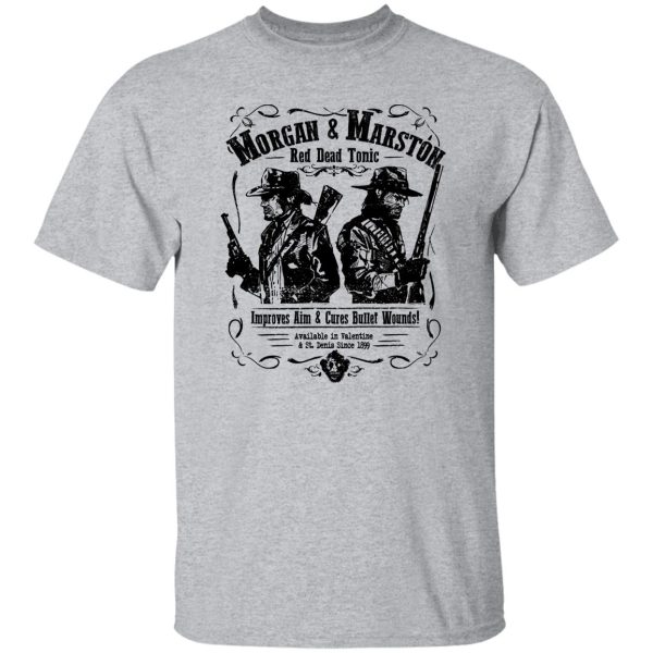 Morgan & Marston Red Dead Tonic T Shirts, Hoodies, Long Sleeve