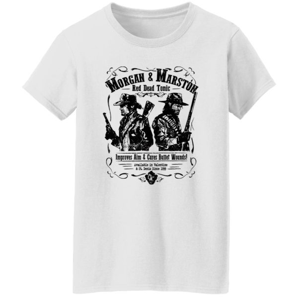 Morgan & Marston Red Dead Tonic T Shirts, Hoodies, Long Sleeve