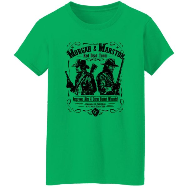 Morgan & Marston Red Dead Tonic T Shirts, Hoodies, Long Sleeve