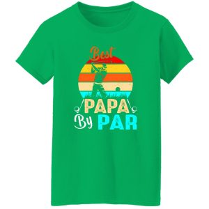 Best Papa By Par Golf Dad Father’s Day Vintage T-Shirts, Long Sleeve, Hoodies