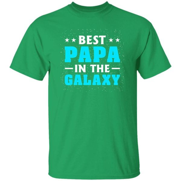 Best Papa In The Galaxy Star Father’s Day T-Shirts, Long Sleeve, Hoodies