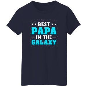 Best Papa In The Galaxy Star Father’s Day T-Shirts, Long Sleeve, Hoodies