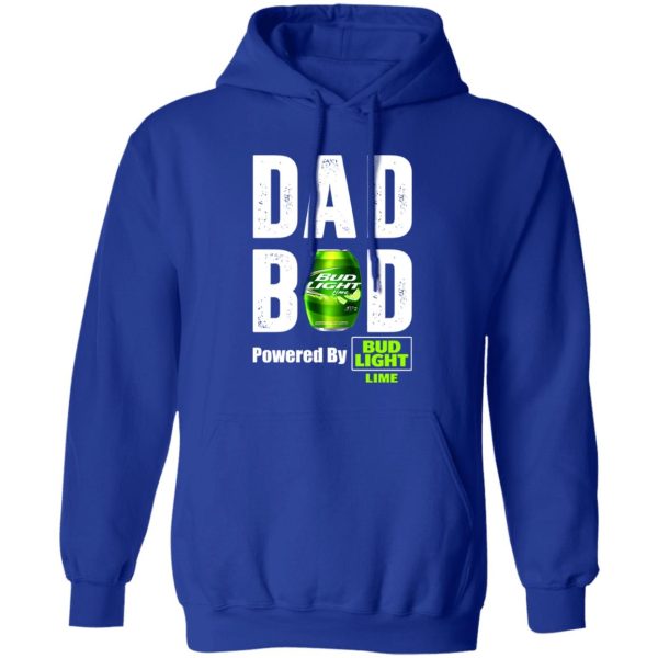 Dad Bod Powered By Bud Light Lime T-Shirts