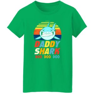 Daddy Shark Doo Doo Doo Vintage Father’s Day T-Shirts