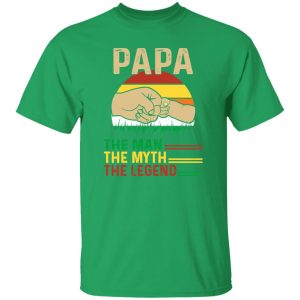 Papa The Man The Myth The Legend Hand Touch Vintage Shirt