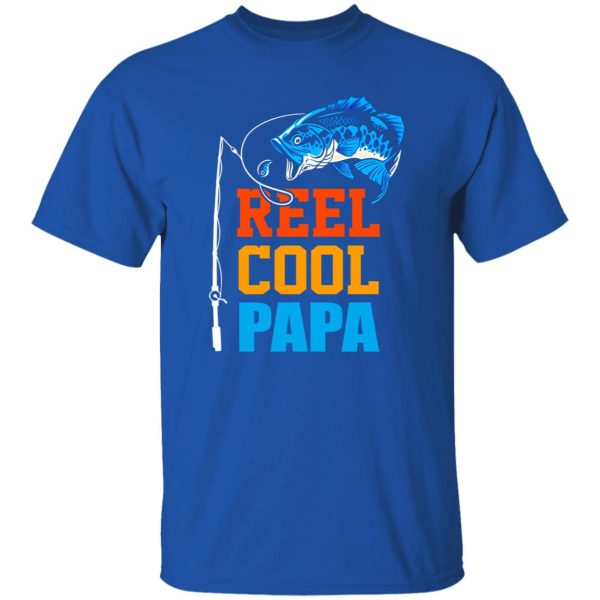 Reel Cool Papa Fishing Lover Father’s Day Shirt