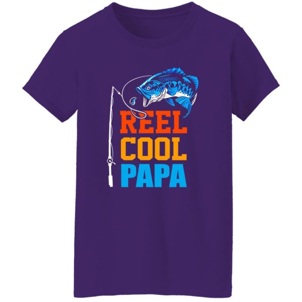 Reel Cool Papa Fishing Lover Father’s Day Shirt