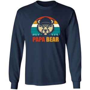 Papa Bear Father’s Day Animal Lover Vintage Shirt