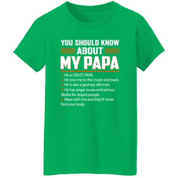 5 Things You Should Know About My Papa Father’s Day Shirt