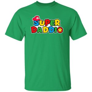 Super Daddio Super Mario Shirt