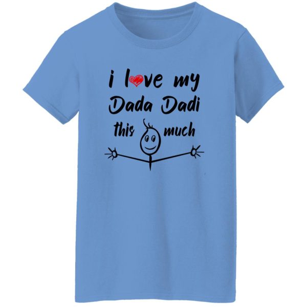 I Love My Dada Dadi Shirt