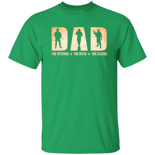 Dad The Veteran The Myth The Legend Shirt