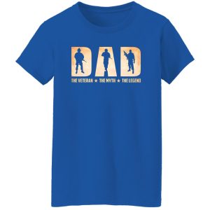 Dad The Veteran The Myth The Legend Shirt