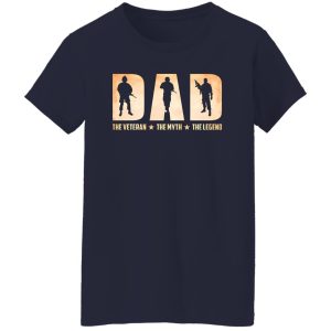 Dad The Veteran The Myth The Legend Shirt