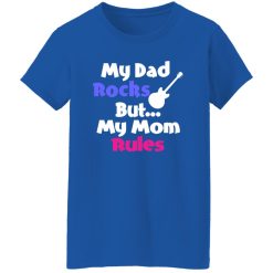 Dad Rocks But Mom Rules Shirt
