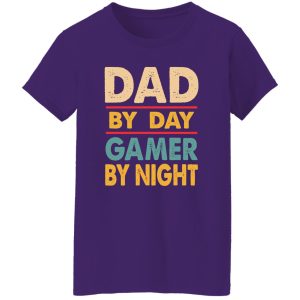 Dad By Day Gamer By Night for Daddy Shirt