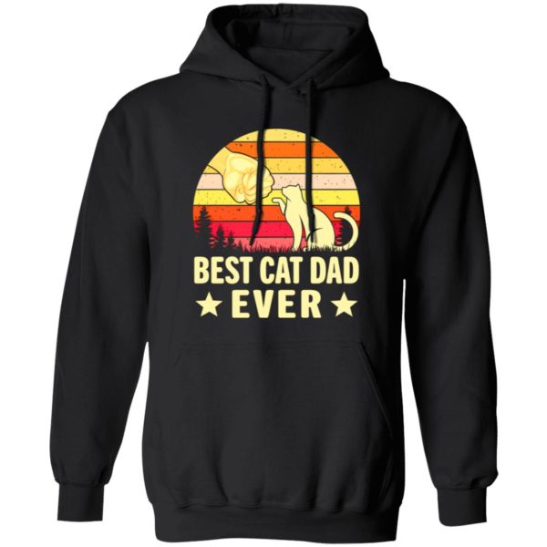 Best Cat Dad Ever Father’s Day Vintage Shirt