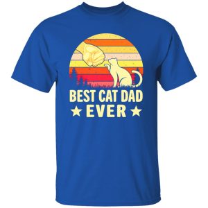 Best Cat Dad Ever Father’s Day Vintage Shirt