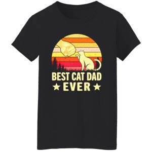 Best Cat Dad Ever Father’s Day Vintage Shirt