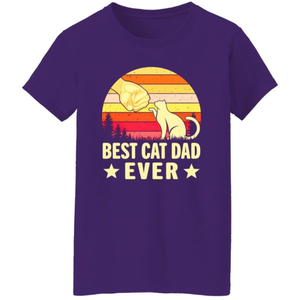 Best Cat Dad Ever Father’s Day Vintage Shirt