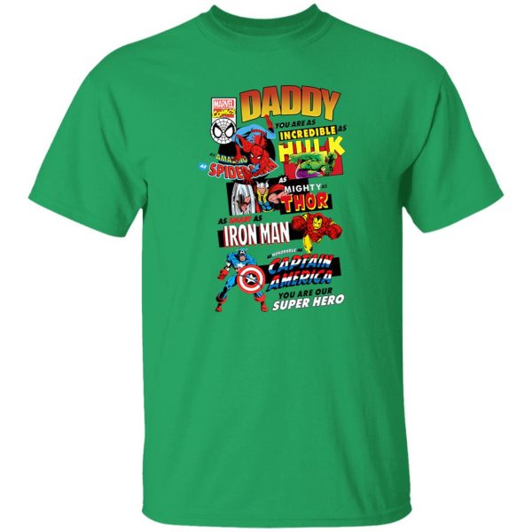 Marvel Comics Father’s Day Shirt