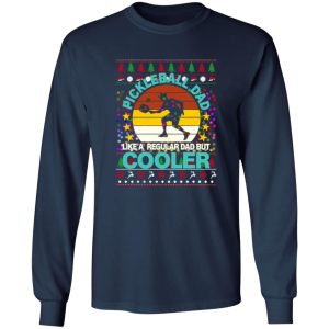 Vintage Pickleball Dad Like A Regular Dad But Cooler Ugly Christmas Shirt