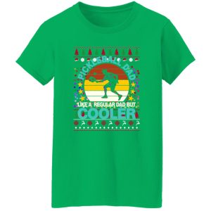 Vintage Pickleball Dad Like A Regular Dad But Cooler Ugly Christmas Shirt