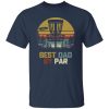 Vintage Disc Golf Best Dad By Par For Father’s Day Shirt