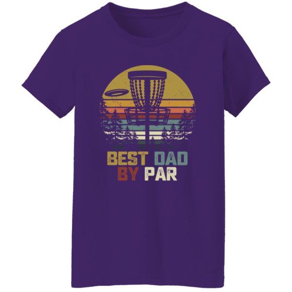 Vintage Disc Golf Best Dad By Par For Father’s Day Shirt