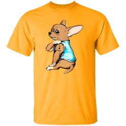 Chihuahua Tattoo I Love Dad Shirt