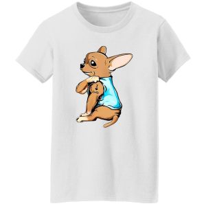 Chihuahua Tattoo I Love Dad Shirt