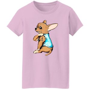 Chihuahua Tattoo I Love Dad Shirt