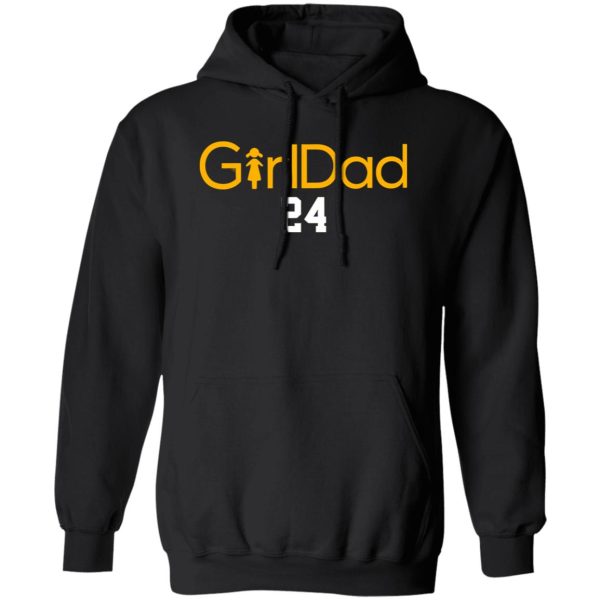 Girl Dad Kobe Bryant Los Angeles Lakers Basketball Shirt