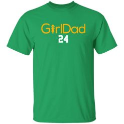 Girl Dad Kobe Bryant Los Angeles Lakers Basketball Shirt