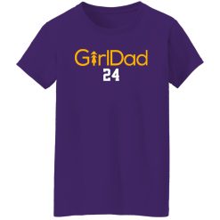 Girl Dad Kobe Bryant Los Angeles Lakers Basketball Shirt