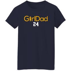 Girl Dad Kobe Bryant Los Angeles Lakers Basketball Shirt