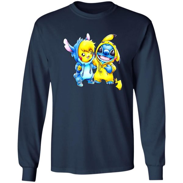 Cute Stitch Pokemon Shirt