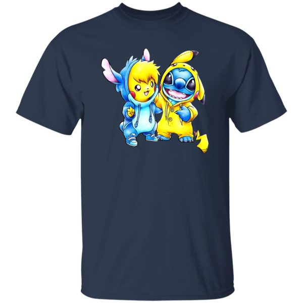 Cute Stitch Pokemon Shirt