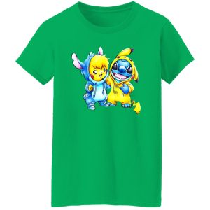 Cute Stitch Pokemon Shirt