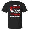 Dr Seuss I Listen To NKOTB Here Or There I Listen To NKOTB Everywhere Shirt