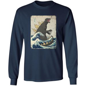 The Great Godzilla Off Kanagawa Shirt