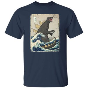 The Great Godzilla Off Kanagawa Shirt