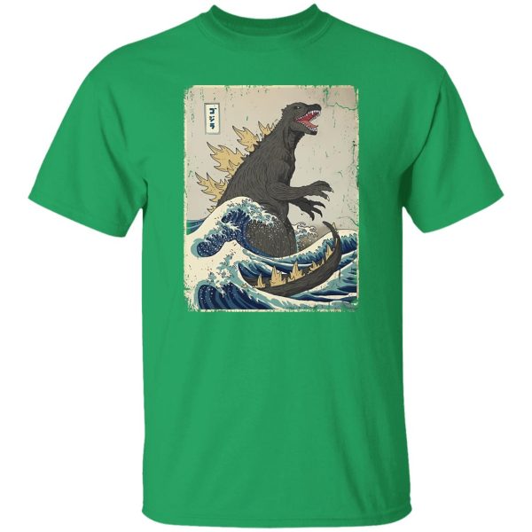 The Great Godzilla Off Kanagawa Shirt