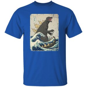 The Great Godzilla Off Kanagawa Shirt